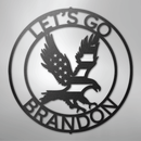 Custom Metal Wall Art - Personalized Patriotic Eagle Sign