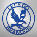 Custom Metal Wall Art - Personalized Patriotic Eagle Sign