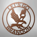 Custom Metal Wall Art - Personalized Patriotic Eagle Sign