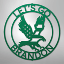 Custom Metal Wall Art - Personalized Patriotic Eagle Sign