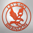 Custom Metal Wall Art - Personalized Patriotic Eagle Sign