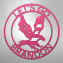 Custom Metal Wall Art - Personalized Patriotic Eagle Sign