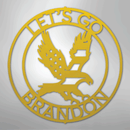 Custom Metal Wall Art - Personalized Patriotic Eagle Sign