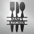 Custom Metal Wall Art - Personalized Kitchen Sign