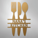 Custom Metal Wall Art - Personalized Kitchen Sign