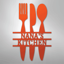 Custom Metal Wall Art - Personalized Kitchen Sign