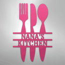 Custom Metal Wall Art - Personalized Kitchen Sign