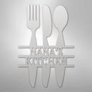 Custom Metal Wall Art - Personalized Kitchen Sign
