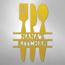 Custom Metal Wall Art - Personalized Kitchen Sign