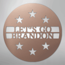 Custom Metal Wall Art - Personalized Patriotic Sign