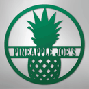 Custom Metal Wall Art - Personalized Pineapple Welcome Sign
