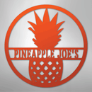 Custom Metal Wall Art - Personalized Pineapple Welcome Sign