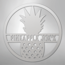Custom Metal Wall Art - Personalized Pineapple Welcome Sign