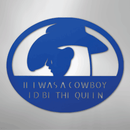 Custom Metal Wall Art - Personalized Cowgirl Sign
