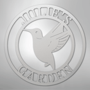 Custom Metal Wall Art - Personalized Hummingbird Name Sign