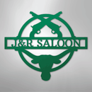 Custom Metal Wall Art - Personalized Saloon Name Monogram Sign