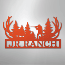 Custom Metal Wall Art - Personalized Hunting Sign
