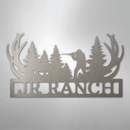 Custom Metal Wall Art - Personalized Hunting Sign