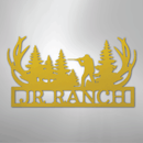 Custom Metal Wall Art - Personalized Hunting Sign