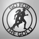 Custom Metal Wall Art - Personalized Runner Sign
