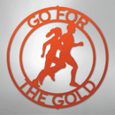 Custom Metal Wall Art - Personalized Runner Sign
