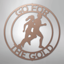 Custom Metal Wall Art - Personalized Runner Sign