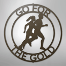 Custom Metal Wall Art - Personalized Runner Sign