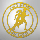 Custom Metal Wall Art - Personalized Runner Sign