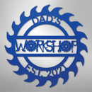 Custom Metal Wall Art - Personalized Workshop Sign