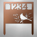 Custom Metal Yard Art - Personalized Garden Address Sign