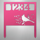 Custom Metal Yard Art - Personalized Garden Address Sign