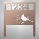 Custom Metal Yard Art - Personalized Garden Address Sign