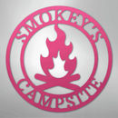Custom Metal Wall Art - Personalized Fire Pit Sign