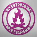 Custom Metal Wall Art - Personalized Fire Pit Sign