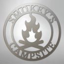 Custom Metal Wall Art - Personalized Fire Pit Sign