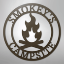 Custom Metal Wall Art - Personalized Fire Pit Sign