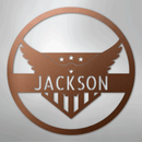 Custom Metal Wall Art - Personalized Flying Eagle Sign