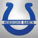 Custom Metal Wall Art - Personalized Horseshoe Sign
