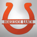 Custom Metal Wall Art - Personalized Horseshoe Sign