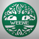 Custom Metal Wall Art - Personalized Tree of Life Family Name Sign
