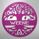 Custom Metal Wall Art - Personalized Tree of Life Family Name Sign