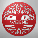 Custom Metal Wall Art - Personalized Tree of Life Family Name Sign