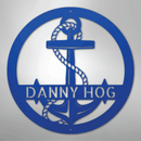 Custom Metal Wall Art - Personalized Nautical Anchor Sign
