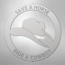 Custom Metal Wall Art - Personalized Western Cowboy Monogram Sign