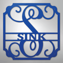 Custom Metal Wall Art - Personalized Established Family Sign