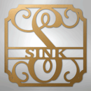 Custom Metal Wall Art - Personalized Established Family Sign