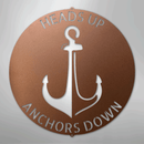 Custom Metal Wall Art - Personalized Anchor Plaque