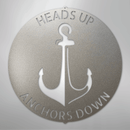 Custom Metal Wall Art - Personalized Anchor Plaque