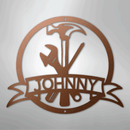Custom Metal Wall Art - Personalized Tool Sign
