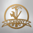 Custom Metal Wall Art - Personalized Tool Sign